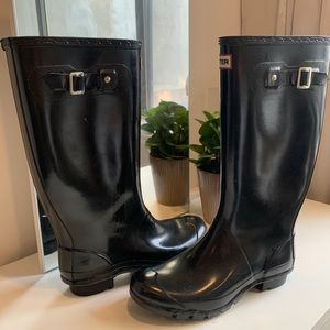 Hunter Boots - Wide Calf Rain Boots